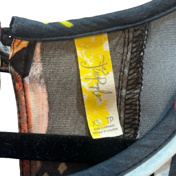 Free People Dream Free Printed Tunic Dress Size XS EUC - Picture 7 of 13